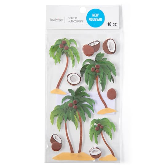 Palm Tree Dimensional Stickers by Recollections™